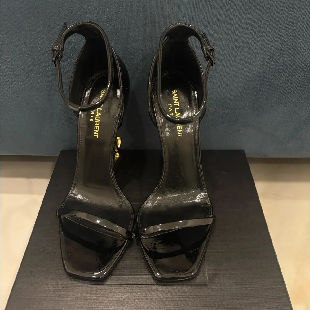 YSL Black Opyum Heels - Picture 2 of 16